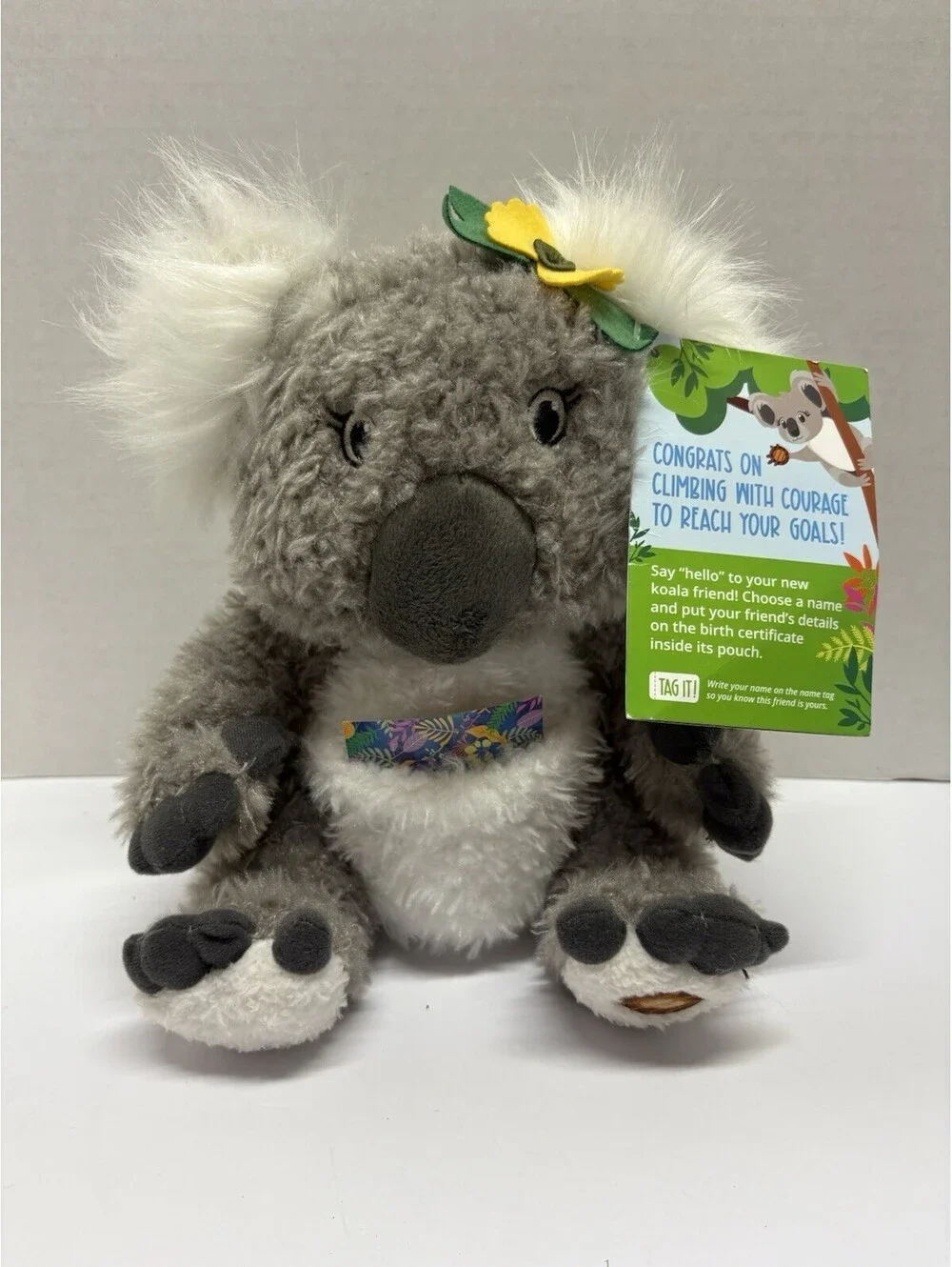 Little Brownie Bakers Girl Scouts Goal Koala Bear Plush 10